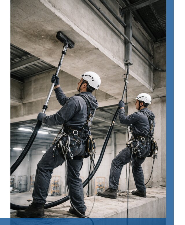 Обеспыливание потолочных конструкций в Дедовске от 275 р. |ВЫСОТНИК-Ддв