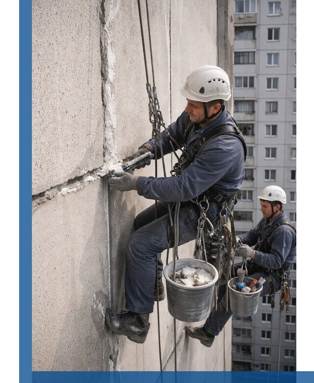 Утепление межпанельных швов в Дедовске профессионально и надежно