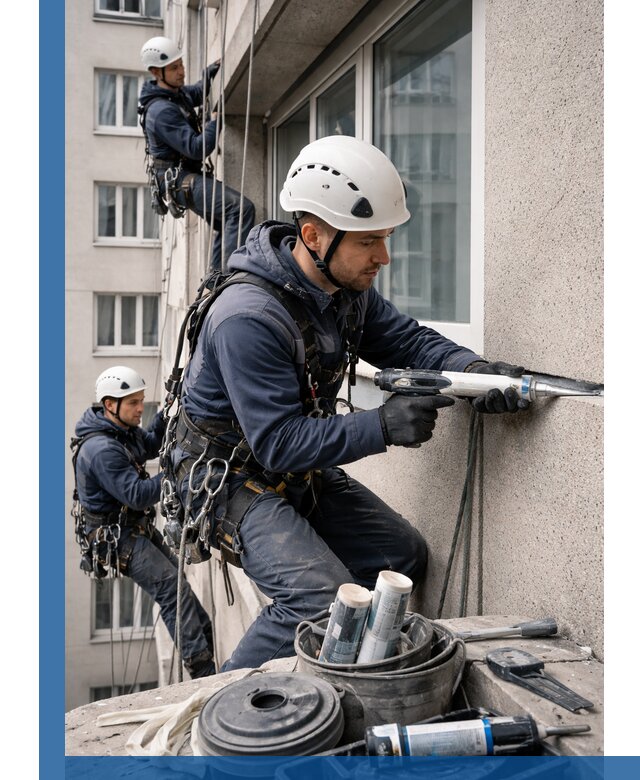 Герметизация швов лоджии в Дедовске профессионально и надежно