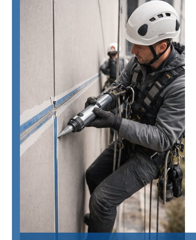 Герметизация стыков фасадных панелей в Дедовске качественно и быстро