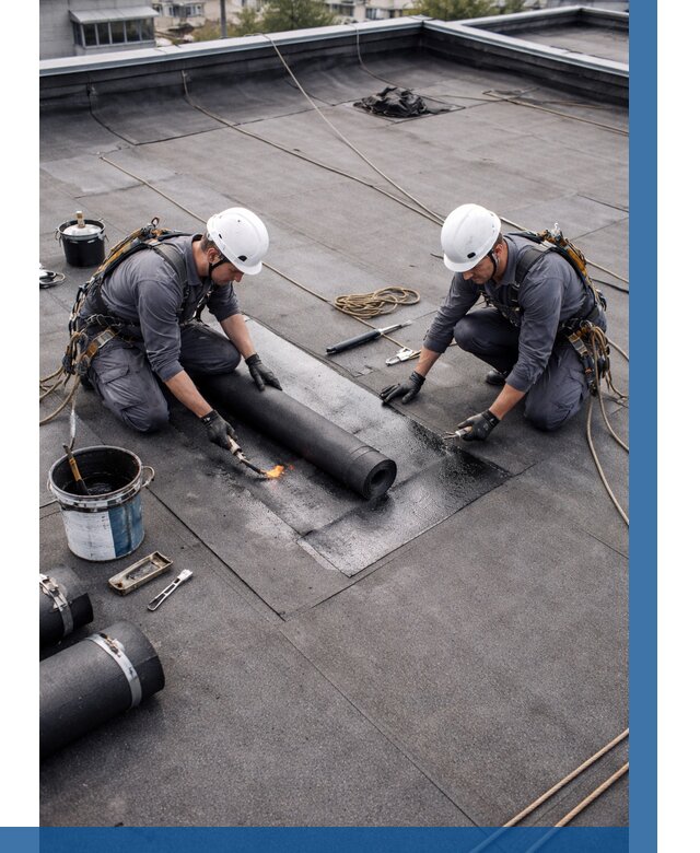 Ремонт мягкой кровли под ключ в Дедовске от 770 р. | ВЫСОТНИК-Ддв