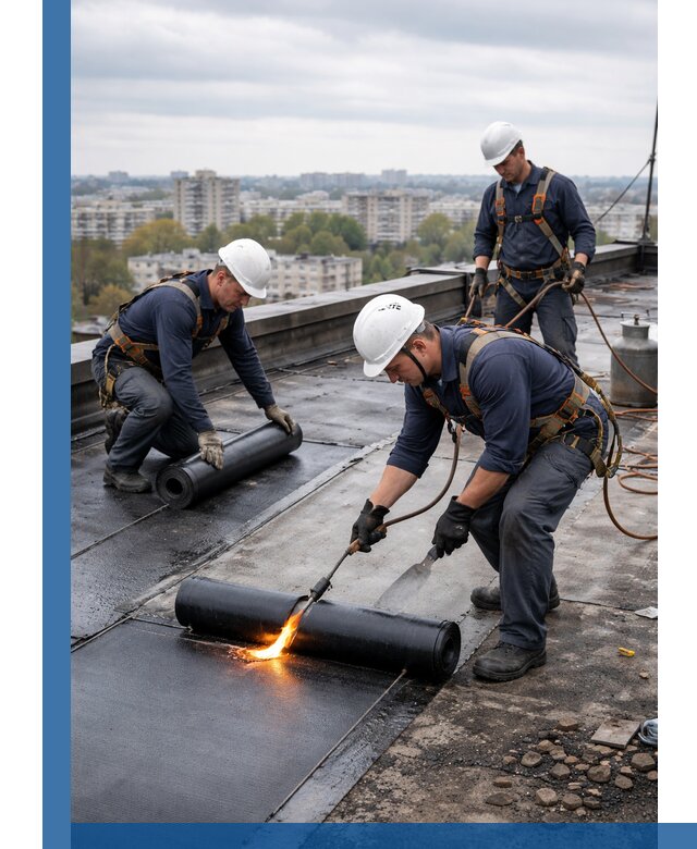 Ремонт наплавляемой кровли в Дедовске качественно и надежно