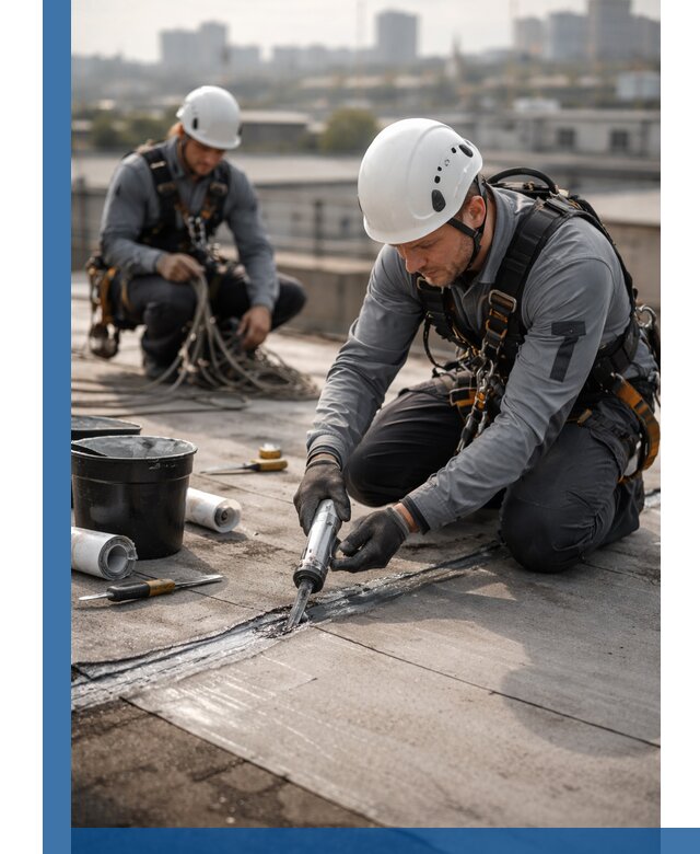 Аварийное и капитальное устранение протечек кровли в Дедовске