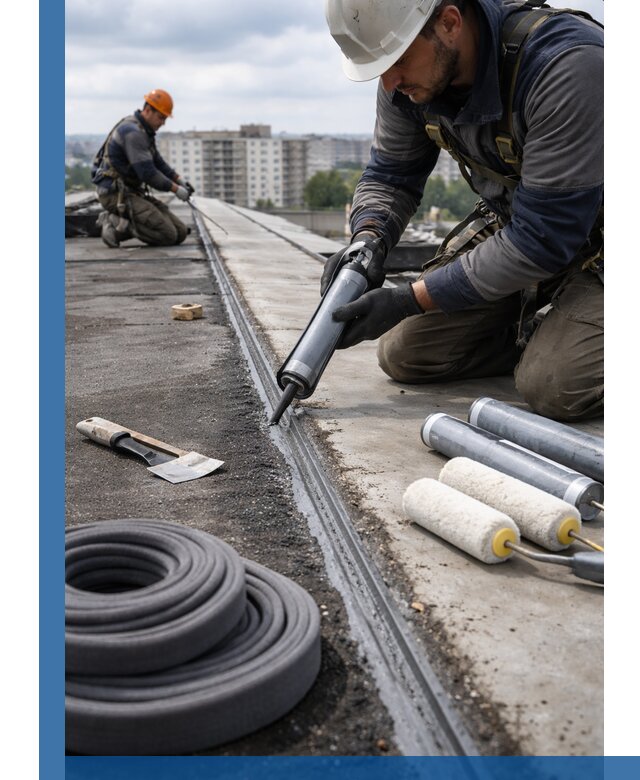 Герметизация швов кровли в Дедовске с гарантией герметичности