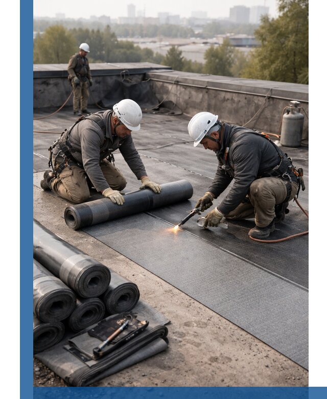 Монтаж мягкой кровли в Дедовске профессионально и надежно