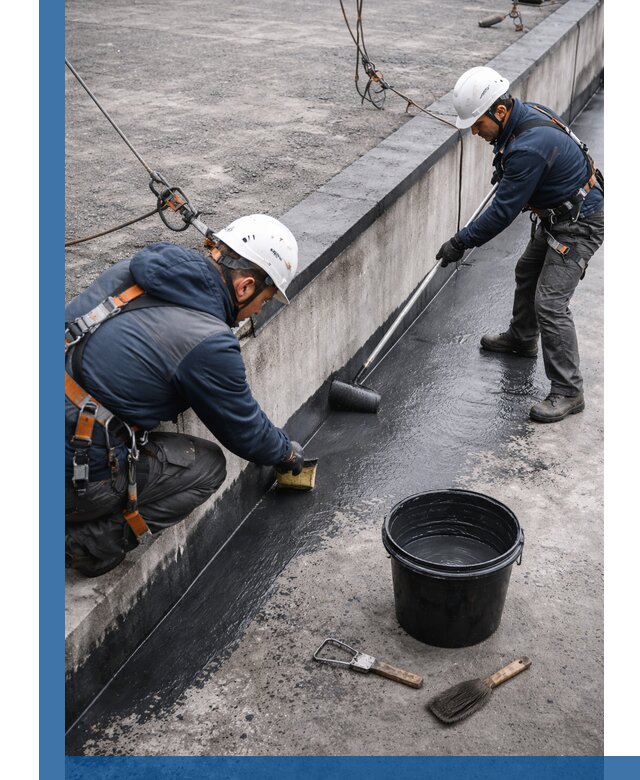 Гидроизоляция кровли жидкой резиной профессионально в Дедовске