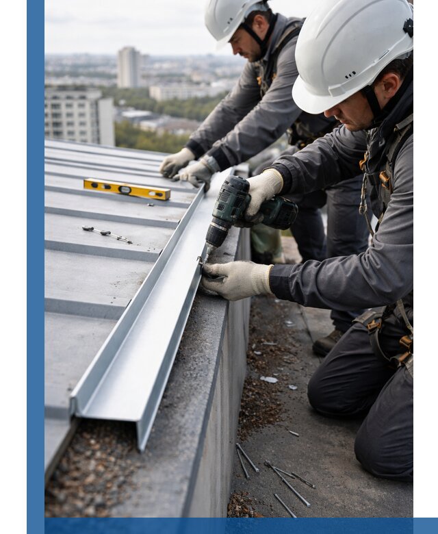 Монтаж капельника на кровле в Дедовске с гарантией качества