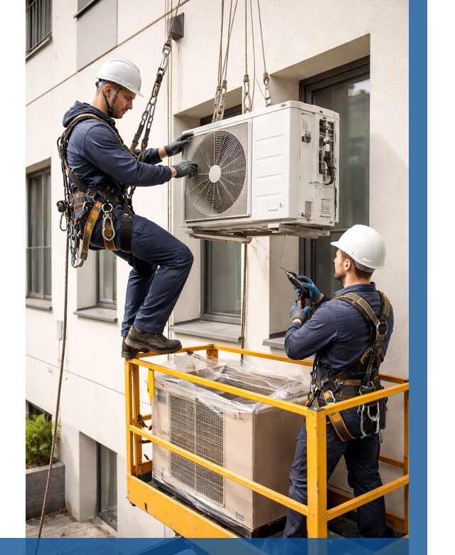 Демонтаж внешнего блока кондиционера в Дедовске от 3848 р. | ВЫСОТНИК-Ддв