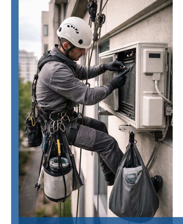 Обслуживание внешнего блока кондиционера в Дедовске профессионально