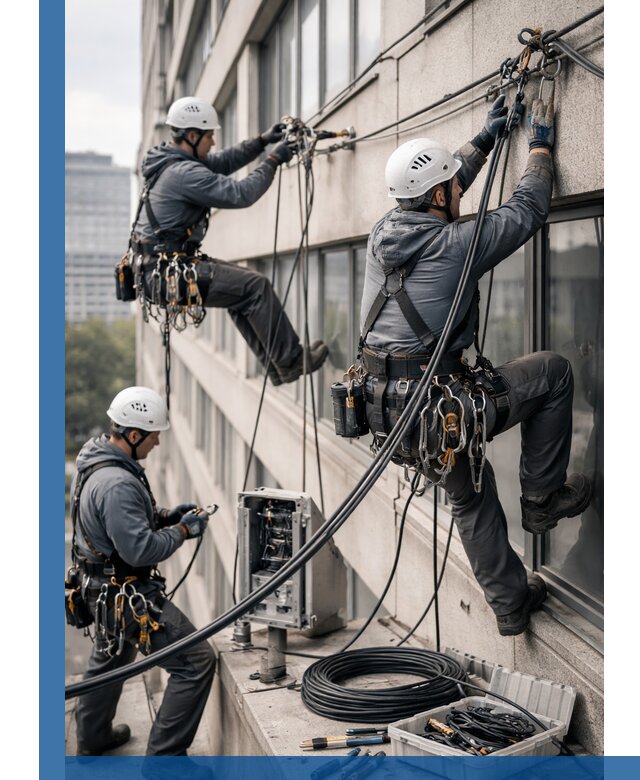 Прокладка оптоволоконного кабеля в Дедовске под ключ с тестированием