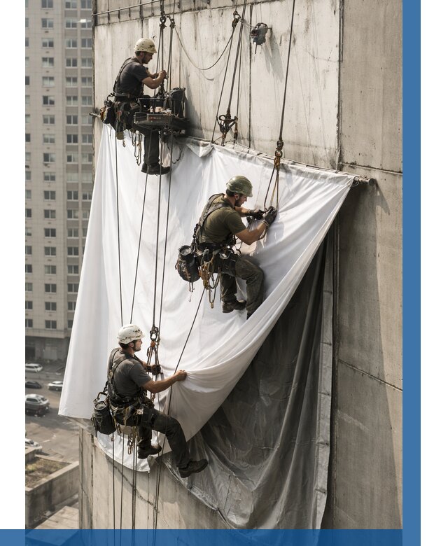 Замена баннерного полотна в Дедовске от 7147 р. | ВЫСОТНИК-Ддв—заказать