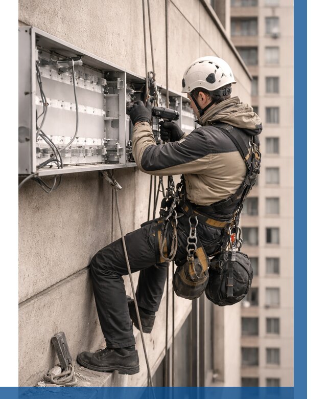 Ремонт вывески на высоте в Дедовске от 4948 р. | ВЫСОТНИК-Ддв