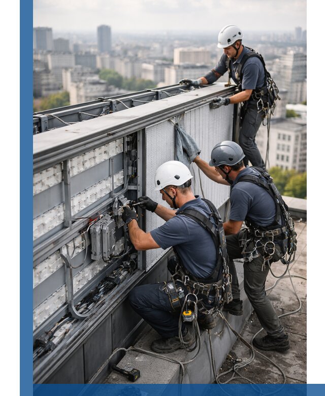 Профессиональное обслуживание крышной рекламы в Дедовске под ключ