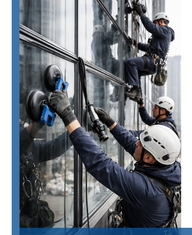 Радиусное остекление фасадов под ключ в Дедовске с гарантиями