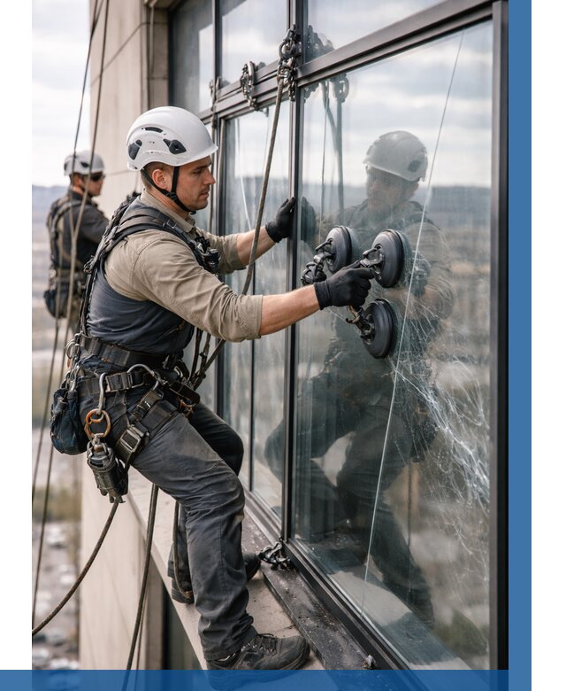 Замена стекла в витраже в Дедовске под ключ от 9346 р. | ВЫСОТНИК-Ддв