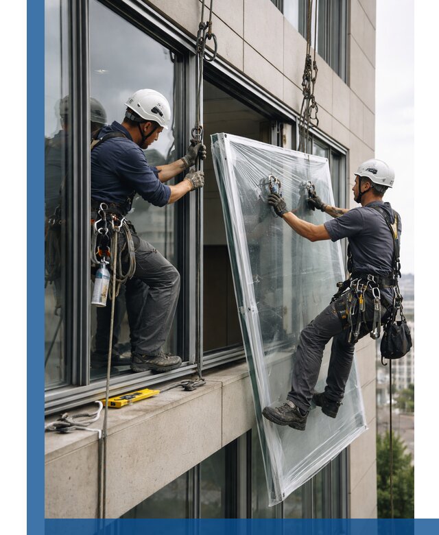 Профессиональная замена стекла в витраже в Дедовске с гарантией