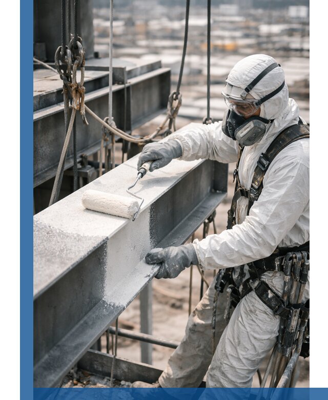 Профессиональная огнезащитная обработка металлоконструкций в Дедовске