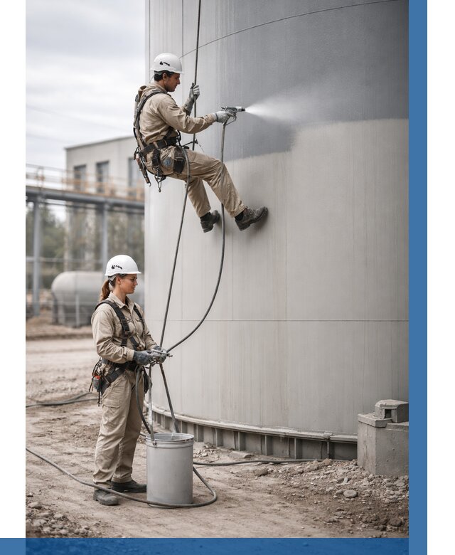 Покраска резервуаров в Дедовске от 1319 р. | ВЫСОТНИК-Ддв — заказать