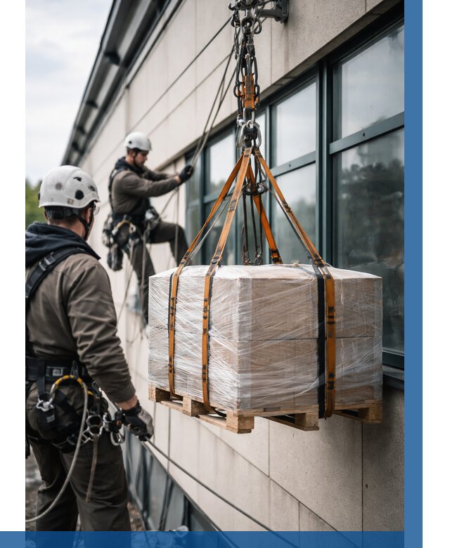 Подъем груза на высоту в Дедовске от 3299 р. | ВЫСОТНИК-Ддв