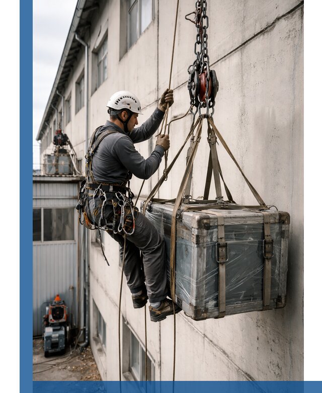 Подъем грузов на высоту в Дедовске для промышленных объектов