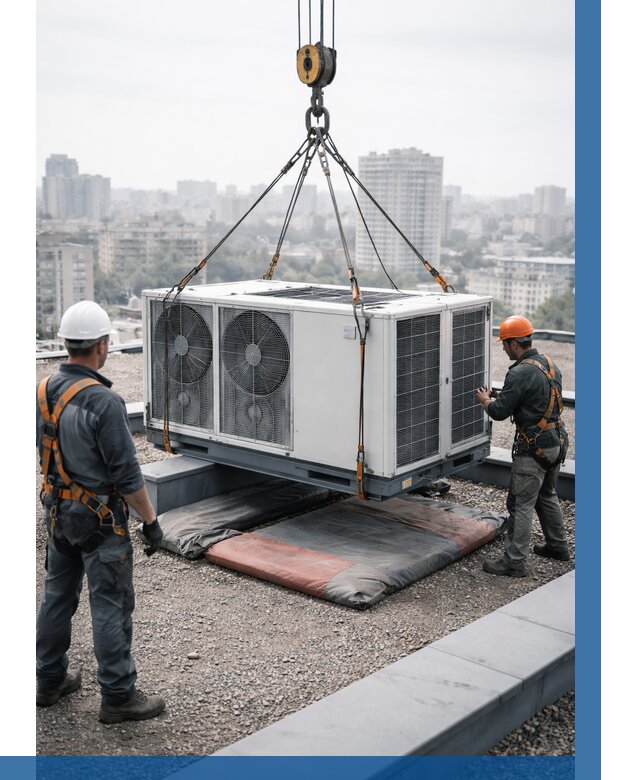 Подъем груза на крышу в Дедовске от 5498 р. | ВЫСОТНИК-Ддв заказать