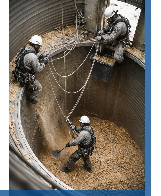 Чистка зерновых бункеров в Дедовске от 13194 р. | ВЫСОТНИК-Ддв