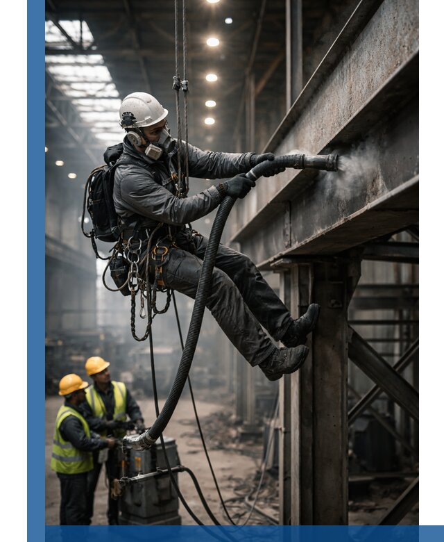 Обеспыливание конструкций в цехах промышленного производства в Дедовске