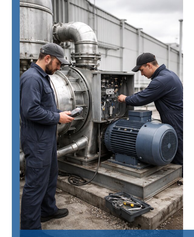 Техническое обслуживание промышленного оборудования в Дедовске