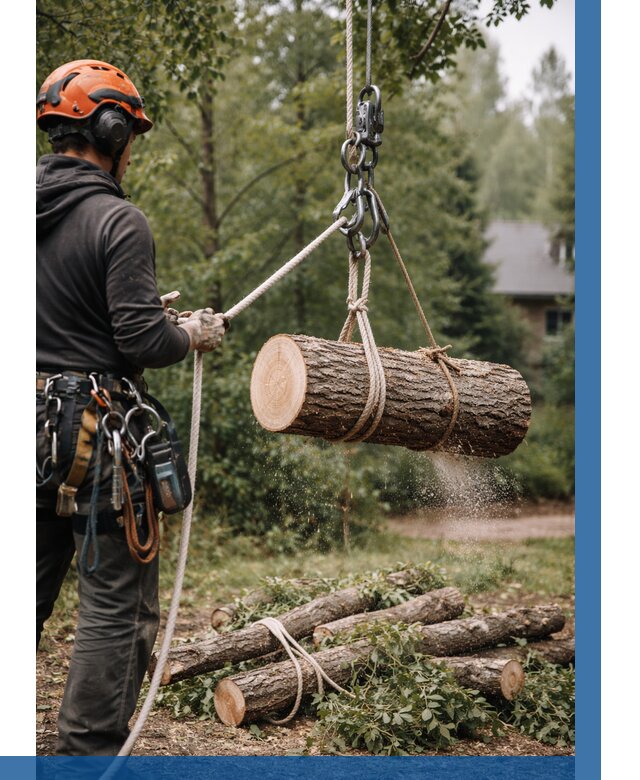 Валка деревьев частями в Дедовске от 8246 р. | ВЫСОТНИК-Ддв