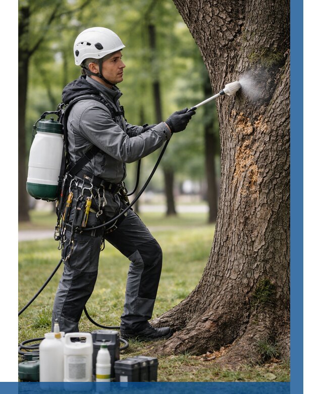 Обработка деревьев от вредителей в Дедовске от 4948 р. | ВЫСОТНИК-Ддв