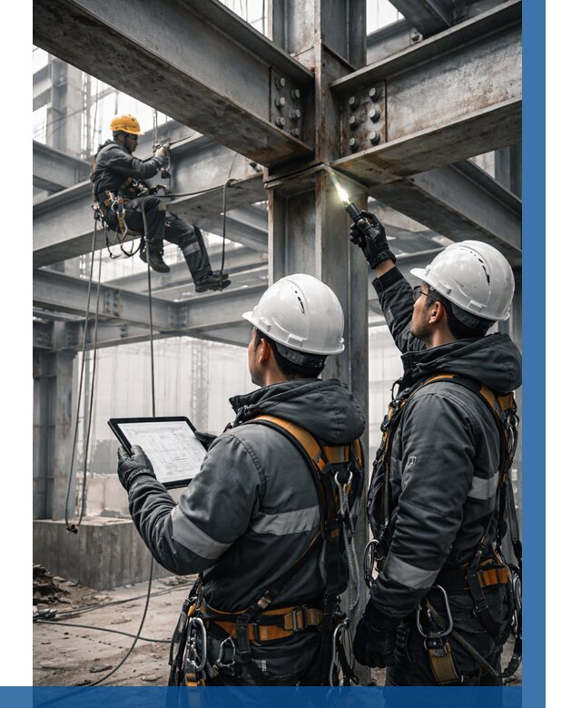 Обследование металлоконструкций в Дедовске от 6047 р. | ВЫСОТНИК-Ддв